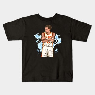 Trae Young Cold Celebration Kids T-Shirt